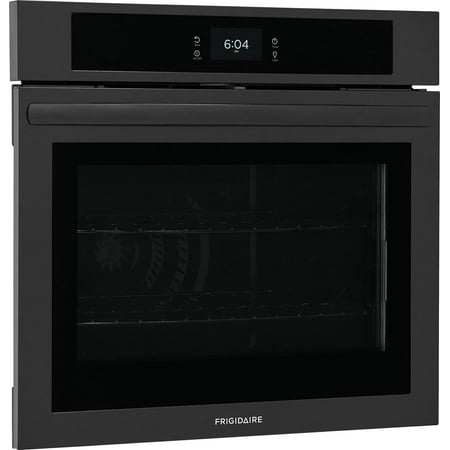 Frigidaire - 30" Built-in Single Electric Wall Oven with Fan Convection - Black