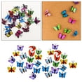 thumbnail image 3 of Menolana 30pcs Butterfly Thumb Tacks Butterfly Push Pins Cute Marking Pushpins for Photos Wall Corkboard Bulletin Board Photo Wall Decorations, 3 of 8