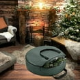 thumbnail image 3 of CHUANK Christmas Decor Christmas Storage Rack Spacious Under Bed Holiday Wrapping Paper Container Good For Gift Wrapping Ribbons Bows Wrapping Supplies Etc, 3 of 7