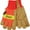 Orange, variant on Kinco 1938KW-L Men's Outdoor Hi-Viz Work Gloves, Pigskin Leather, Orange, Large