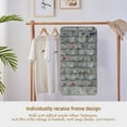 thumbnail image 2 of 80 Pocket Jewelry Hanging Organizer Storage Holder Earring Display Bag Pouch Double-sided Necklace Pouch Bag, 2 of 6