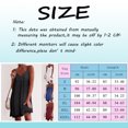 thumbnail image 5 of ZHOGXU Women's Dress Sleeveless Suspender V Neck Solid Color Lace Trim Fashion Comfortable Mini Dresses For Casual Daily Wear,Blue,Xxl, 5 of 7