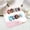 KMZ591-B5 cute cartoon [paper card with jelly glue], variant on 10 pieces of sub-code handmade cartoon nail art, cute cat claw wearing nail, plaid diamond-encrusted cat eye wearing nail