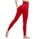 thumbnail image 1 of Pantalones de yoga sin costuras para mujer, color melocotón, de nylon y spandex, de cintura alta, para fitness, running, yoga y uso diario, 1 of 5