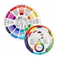 thumbnail image 1 of Oubit Color Wheel,2 Pcs Colour Guide Color Mixing Guide Wheel Art Class Teaching Tool Highly Recommended, 1 of 9