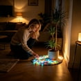 thumbnail image 4 of Outdor Outdoor Luminous Stones For Glow In The Dark Walkways Garden River Pebbles Rocks For Walkway Stepping Stone Paths With Natural, 4 of 6