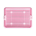 thumbnail image 3 of Dog Litter Boxes Easy to Clean Removable Dog Potty Tray for Small Dogs Pink, 3 of 8