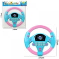 thumbnail image 5 of MesaSe 1pc Children‘s Driving Controller Portable Small Steering Wheel Toy Educational Sounding Toy Facaily Simulated Gift Funny Interactive Driving Wheel with Music, 5 of 5