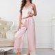 thumbnail image 4 of Gibobby pijama casual y cómodo Conjuntos de camisón para mujer, lencería de satén, lencería Sexy, camisón, conjuntos de dormir, conjuntos de pijama Sexy (Rosa, M), 4 of 5