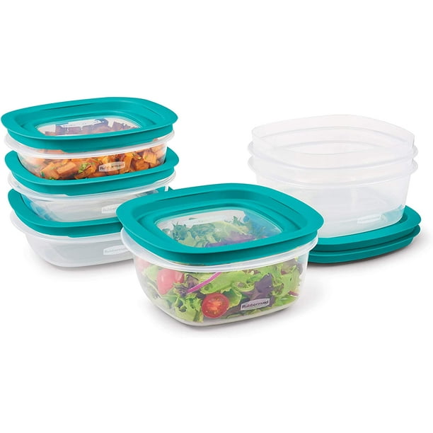 Rubbermaid EasyFindLids with Press & Lock Leak Proof Lids Food Storage