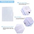 thumbnail image 4 of Sac en Papier semi-transparent inserts de Livres pour Examens Étudiants, 4 of 6