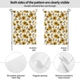 thumbnail image 2 of Easygdp Sunflowers and Bees Garden Flag Yard Flag Welcome Flag, Double-Sided, Weather Resistant for Outdoor Decor - 28"x40", 2 of 9