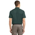 thumbnail image 2 of Port Authority Tall Short Sleeve Shirt (TLS508) Dark Green/Navy, 4XLT, 2 of 4
