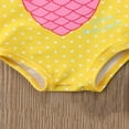 thumbnail image 3 of Baby Girls Swimsuit Flower Ruffle Bottom One-Piece Swimwear Bathing Suit Tankini, 3 of 6