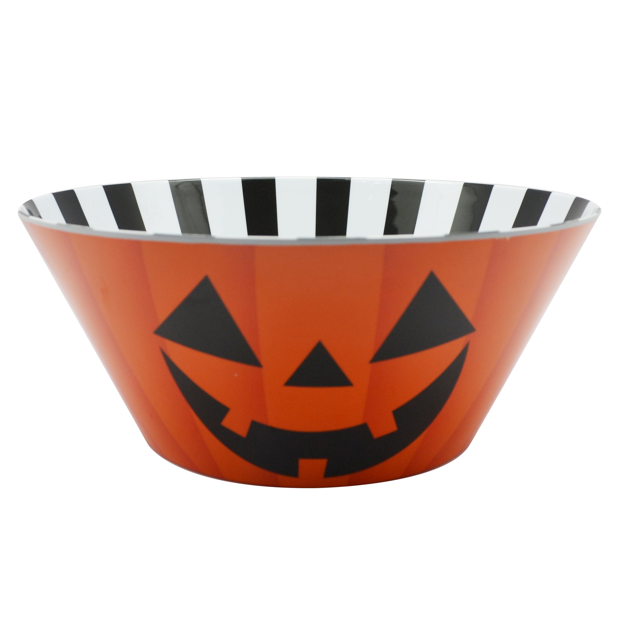 halloween skull serving bowl