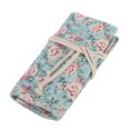 thumbnail image 2 of Bolsa de almacenamiento para lápices de maquillaje de lona con estampado floral, 2 of 10