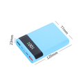 thumbnail image 3 of DIY LCD Displays No Welding Dual USB Battery Charge Shell Super Fast Charging 18650 Batteries Power Bank Case Storage Box BLACK, 3 of 8