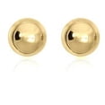 thumbnail image 6 of AVORA 14K Yellow Gold-Filled 9mm Polished Ball Stud Earrings, 6 of 6