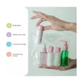thumbnail image 3 of Kit De Viaje Botellas Rellenables Frascos Bolsillo Estuche, 3 of 3
