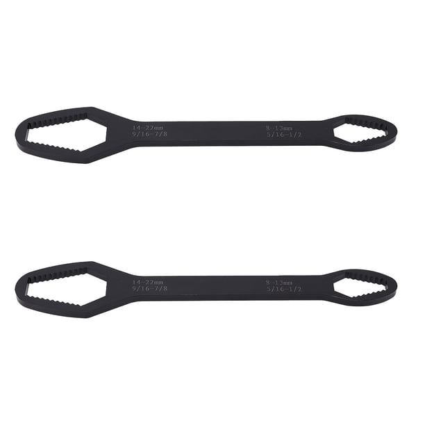 Herramienta de llave Nikou 2 piezas llave de 8 a 22 mm llave de reparación doble