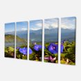 thumbnail image 2 of Stunning Mountain Terrain with Flowers - Landscape Canvas Art Print, 2 of 3