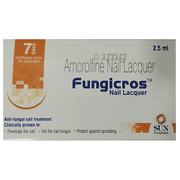 Amorolfine Fungicros Nail Lacquer 2.5 ML Anti-Fungal Nail Treatment