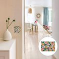 thumbnail image 7 of Yayeee Toggle Light Switch Wall Plate 3-Gang 6.37"x4.48" Decorative Outlet Cover, Floral Blooms, 7 of 7