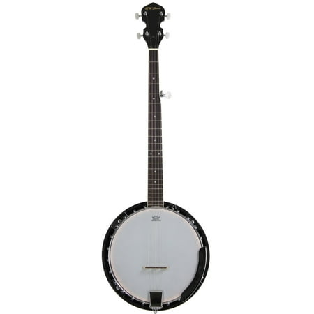 Jameson Guitars 5 String Banjo Left Handed Closed Back With Geared 5th Tuner