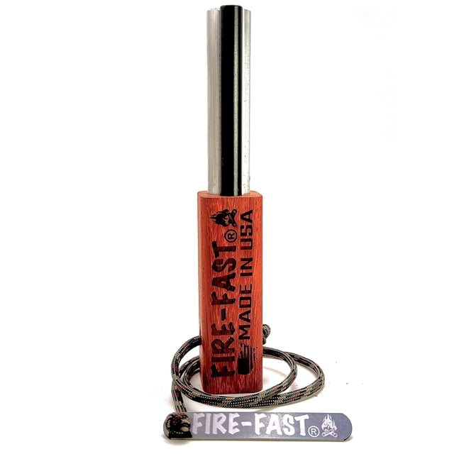 Survival Fire Starter Fire-Fast Trekker impermeable con varilla de hierro