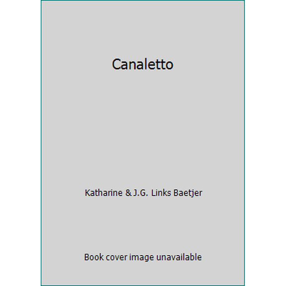 Pre-Owned Canaletto (Hardcover) 0870995596 9780870995590