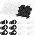 thumbnail image 1 of HLONK Clear Running Bib Clips Race Number Buckle Fixing System Triathlon Race Bib Holder Running Fixing Clips Field Events Fastener Holder for Runners Marathon  Skating  Track, 1 of 6