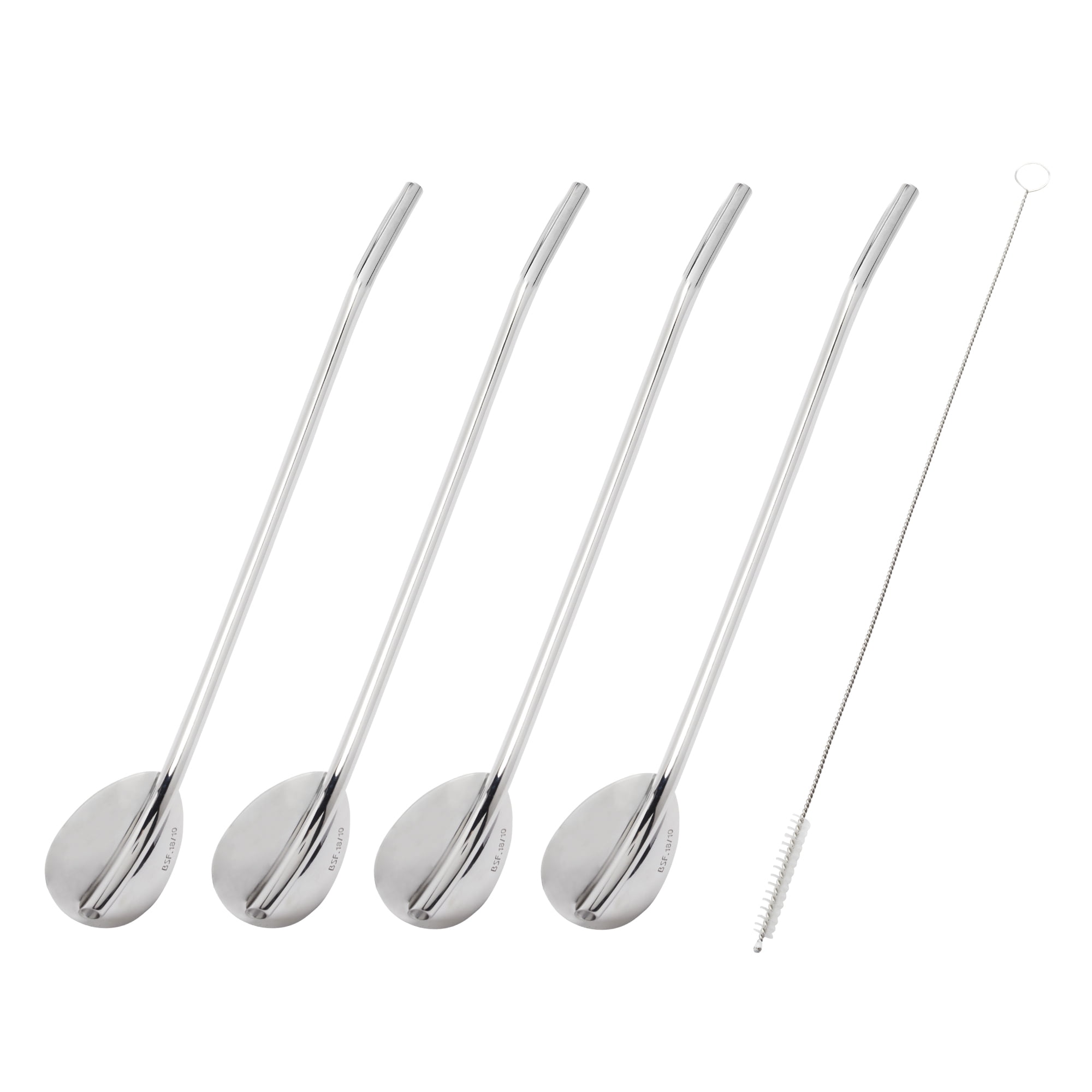 ZWILLING Spoon Straw 5pc set with Cleaning Brush