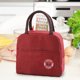 thumbnail image 5 of Bolsas de almuerzo portátiles Bolsa de almuerzo con aislamiento térmico Tote Cooler Bolso Bento Pouch, 5 of 7