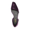 thumbnail image 3 of XYD Women Pointed Toe D'orsay Flats Slip on Bare Sides Sandals Comfortable Casual Dress Work Shoes Size 7 Purple, 3 of 4