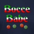 thumbnail image 3 of CafePress - Bocce Babe Women's Dark T Shirt - Women's Traditional Fit Dark T-Shirt, 3 of 4