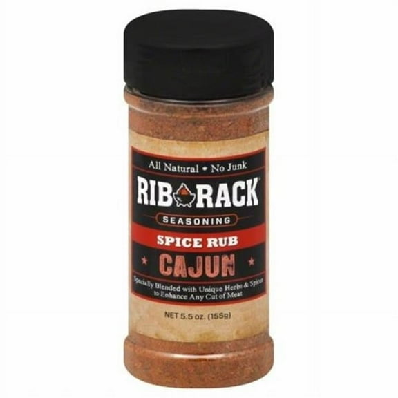 Rib Rack Seasoning Rub Cajun-5.5 Oz -Pack Of 6