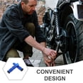 thumbnail image 3 of unbranded 1Par Pedal Trasero Para Motocicleta De Aluminio Ligero Y Duradero Con Textura Antideslizante, 3 of 6