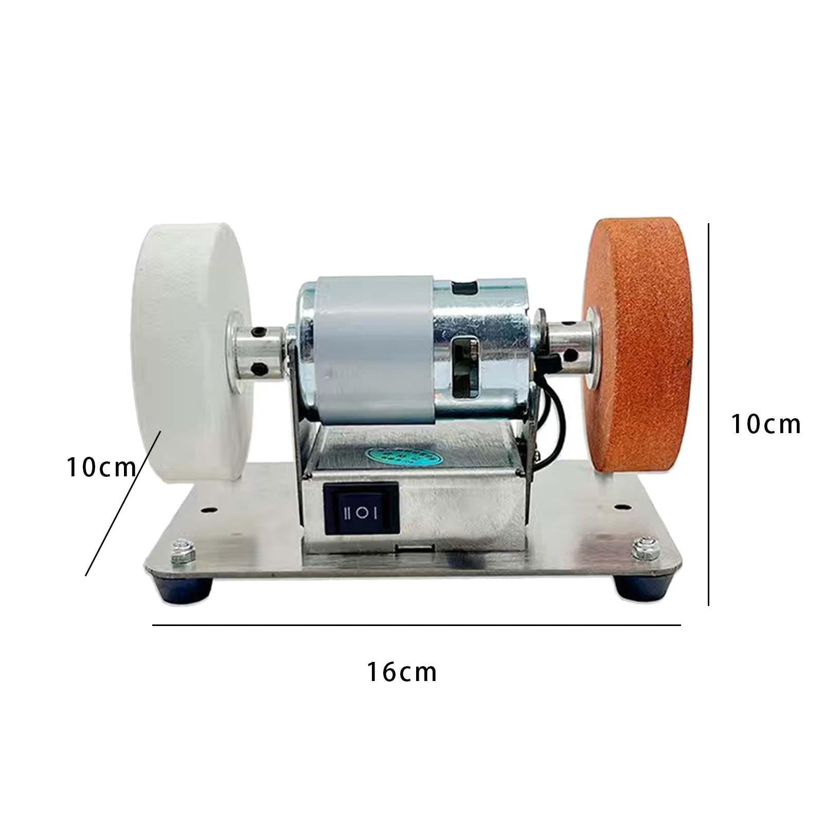 Gazechimp Mini Belt Sander Mini Bench Belt Grinder for Making Sharpening Metal Working