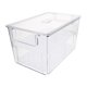 thumbnail image 3 of 1pc refrigerador caja de almacenamiento de alimentos Huevos de doble capa caja de vegetales y caja de drenaje de frutas, 3 of 6