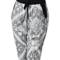 thumbnail image 3 of FashionOutfit Women's Paisley Pattern Draped Harem Pants, 3 of 3