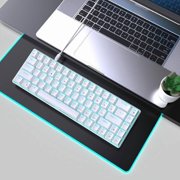 68Keys Mechanical Keyboard Double Shot Hot-Swappable Clicky Switches Backlits