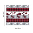 thumbnail image 5 of Daiia Buffalo Plaid Forest Pattern Tapestry 60x51 Inches Wall Hanging Tapestry Artistic Wall Hanging Bedroom Wall Decor Living Room Tapestry Dorm Room Decor, 5 of 9