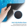 thumbnail image 5 of Sikiie Winter With Snowflakes Mouse Pad, 16x29.5 Mousepad Desk Mat in Anti-Slip Rubber Mousepads Mat for Game Office Laptop Computer, 5 of 8