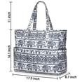 thumbnail image 4 of Bolsa de playa oscaurt para mujer, impermeables y resistentes a la arena, 4 of 7