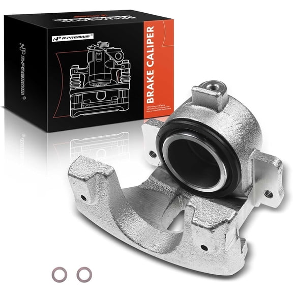 A-Premium Disc Brake Caliper Assembly Without Bracket Compatible with Ford Mustang Fairlane Falcon Ranchero Torino Mercury Front Driver Side Fits select: 1968-1973 MERCURY COUGAR