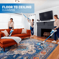 HART 20V Brushless Wireless Stick Vacuum Cleaner, Wall Mount, 4.0Ah