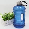 thumbnail image 4 of Vasos para beber, botella de agua multifunción de gran capacidad de 2L con asa, entrenamientos deportivos, botella de bebida para entrenamiento, correr al aire libre, 4 of 5