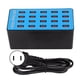 thumbnail image 1 of AnwintkA5+ Cargador rápido USB 5V 20A 100W 20 puertos USB Hub Estación de carga con ventilador de refrigeración de 50 grados para teléfono tableta 100240V (enchufe de EE. UU.), 1 of 14
