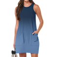 thumbnail image 1 of WILLBEST Vestido Corto Informal sin Mangas para Mujer, Estilo Deportivo, para Entrenamiento, Tenis, Atlético, con 2 Bolsillos Chica, 1 of 3