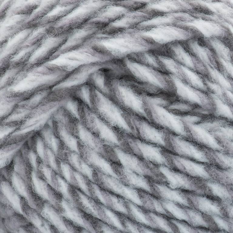 Bernat Forever Fleece #6 Super Bulky Polyester Yarn, Croton Green 9.9oz/280g, 194 Yards (2 Pack)
